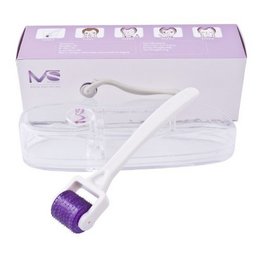MelodySusi - MelodySusie 192 Needles Microneedle Skin Care Therapy System Derma Roller with Medical Grade Stainless Steel for Skin Rejuvenation SPA Stretch Marks Anti Aging Repair Acne Scarring Stimulate hair growth