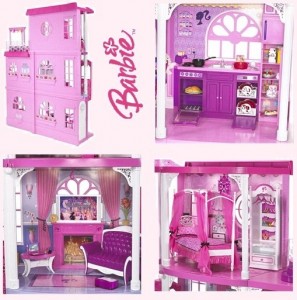 barbie townhouse multi