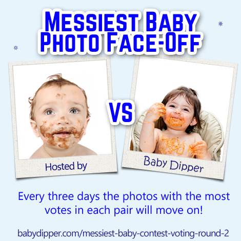 Baby Dipper - Messy Baby Round 2 Announcement FB Post
