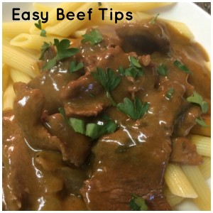 Easy Beef Tips